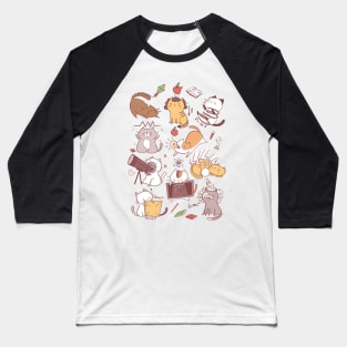 Science Kittens Baseball T-Shirt
